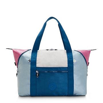 Kipling Art Medium ART Medium Tote Çanta Turkuaz Gri | TR 1455NW